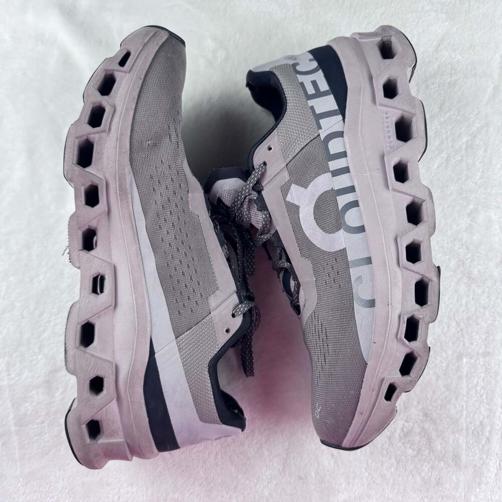 On Cloudmonster Cinder/Fog Men's US 11.5 Running Shoes - Picture 5 of 7